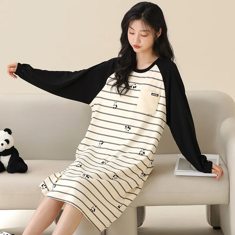 Floating Light Islands Nightgown Women's Box White-1