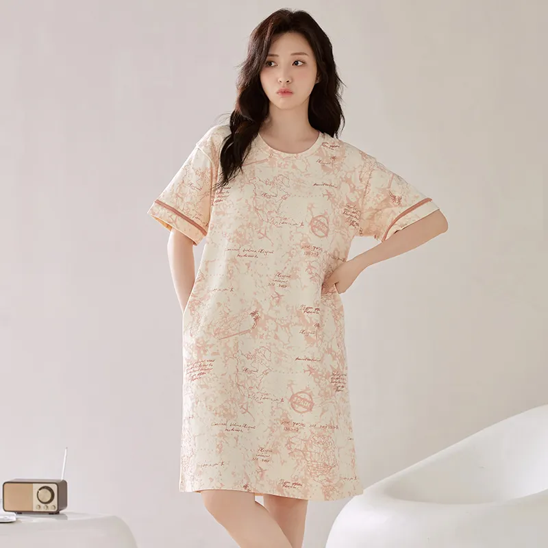 Floating Light Islands Nightgown Women's-1