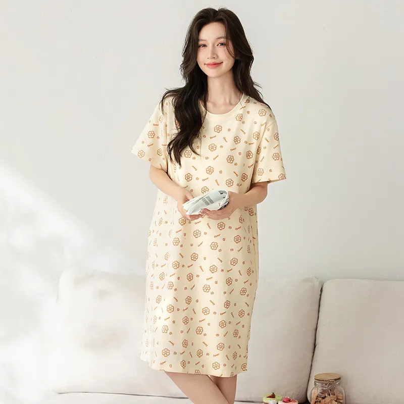 Floating Light Islands Nightgown Women's-3