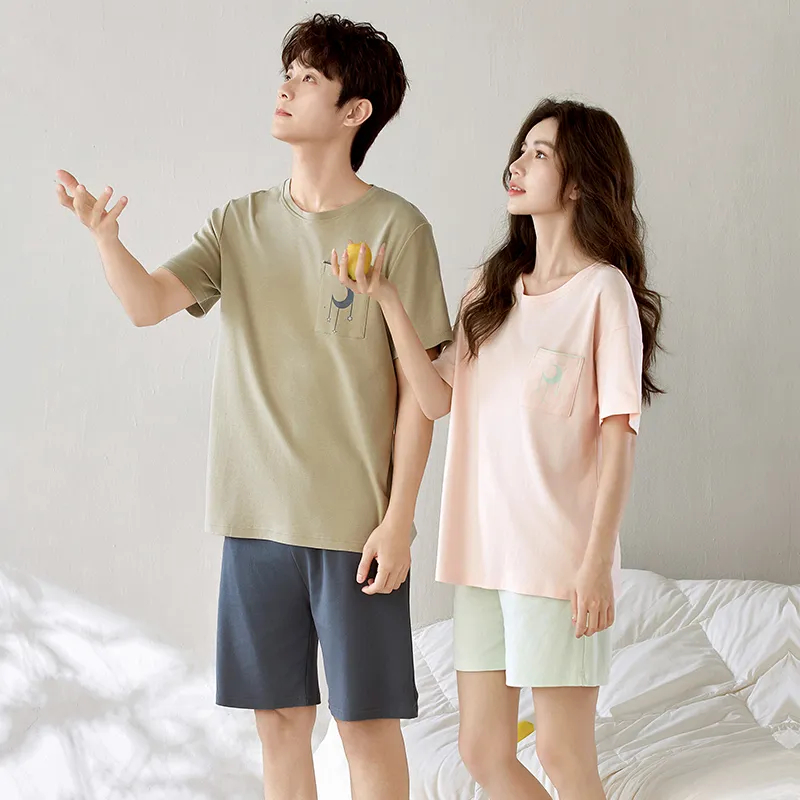 Floating Light Islands Pajama Set Unisex Two Piece Set-4