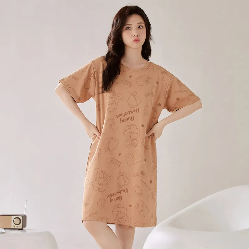 Floating Light Islands Nightgown Women's-1