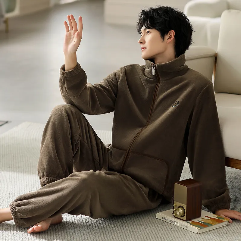 Floating Light Islands Pajama Set Men's-1