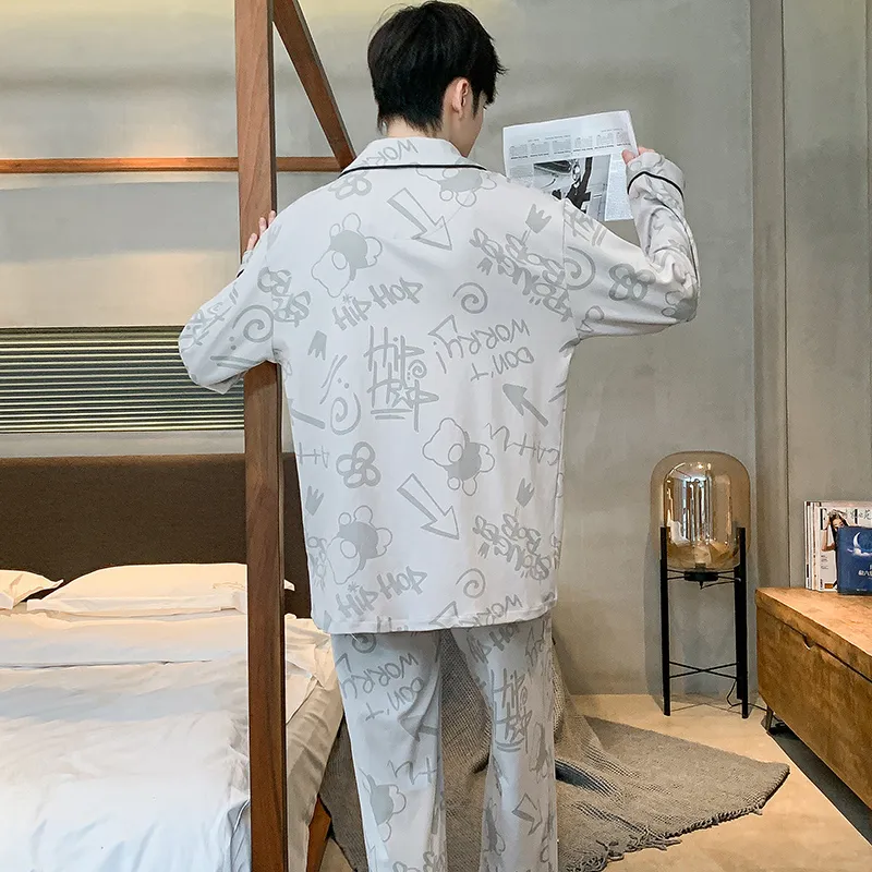 Floating light islands Men Pajama Gift Boxes-0