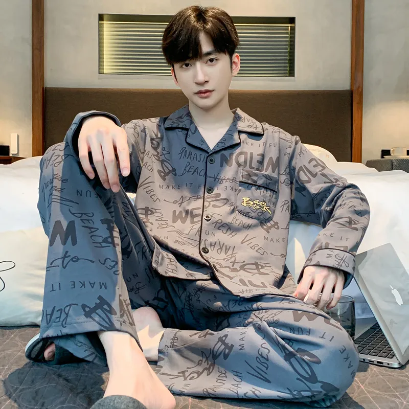Floating light islands Men Pajama Gift Boxes-2