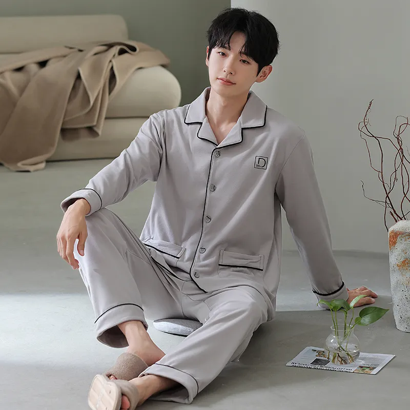 Floating Light Islands Pajama Set Men's-1