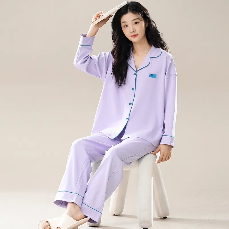 Floating light islands Women's Pajama Sets-5