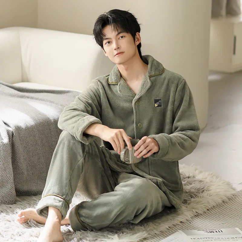 Floating Light Islands Pajama Set Men's-2