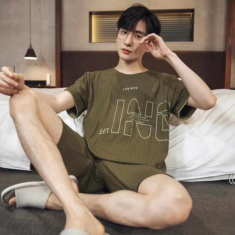 Floating Light Islands Pajama Set Men's-6