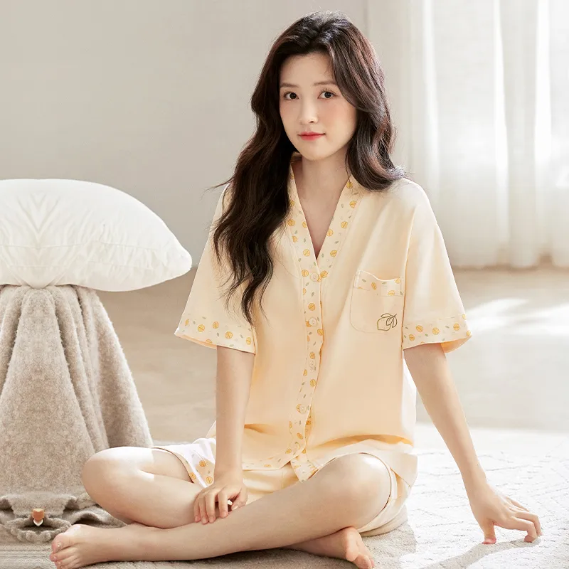 Floating Light Islands Pajama Set Women's-4