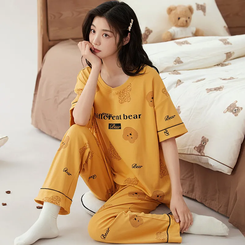 Floating Light Islands Pajama Set Women's-4