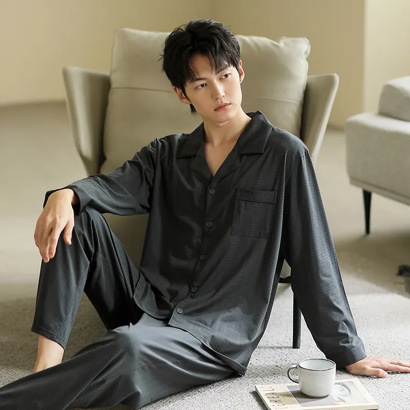 Floating Light Islands Pajama Set Men's-2