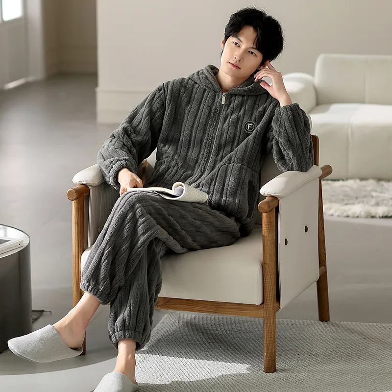 Floating Light Islands Pajama Set Men's-1