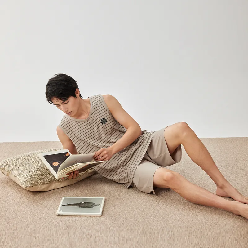Floating light islands Men Pajama Gift Boxes-4