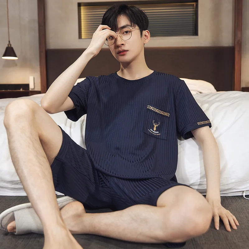 Floating Light Islands Pajama Set Men's-4