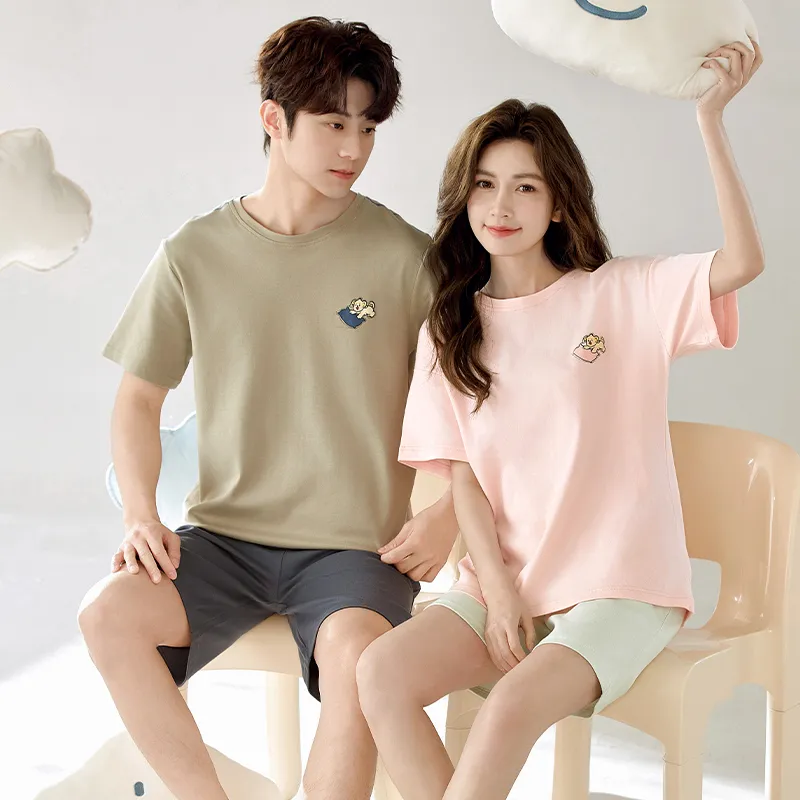 Floating Light Islands Pajama Set Unisex Two Piece Set-5