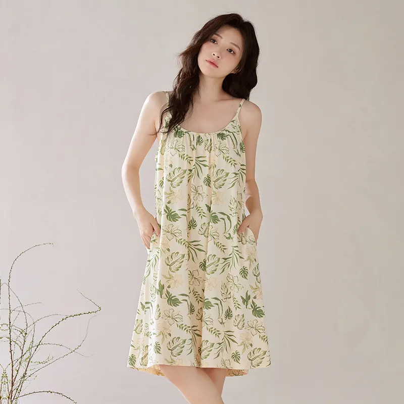 Floating Light Islands Nightgown Women's-1