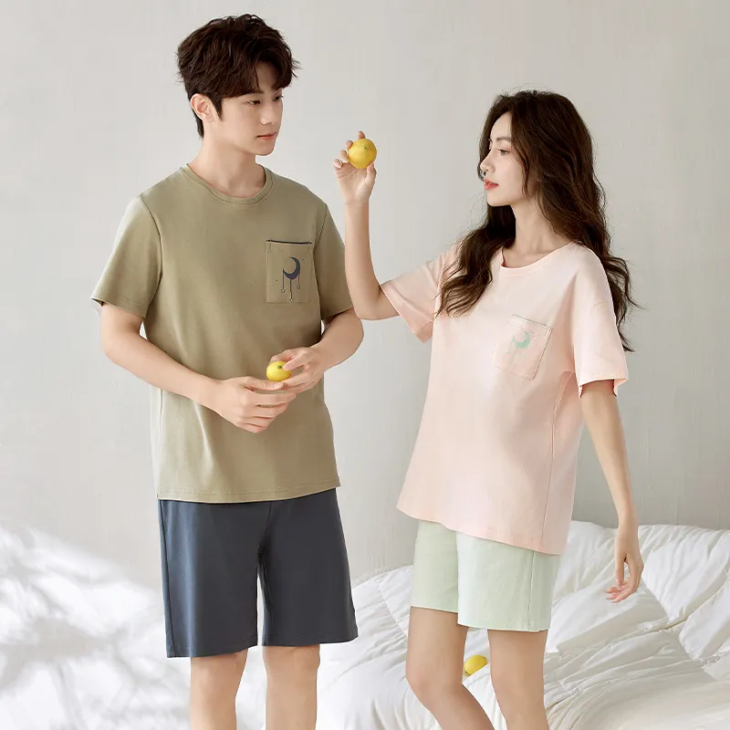 Floating Light Islands Pajama Set Unisex Two Piece Set-2
