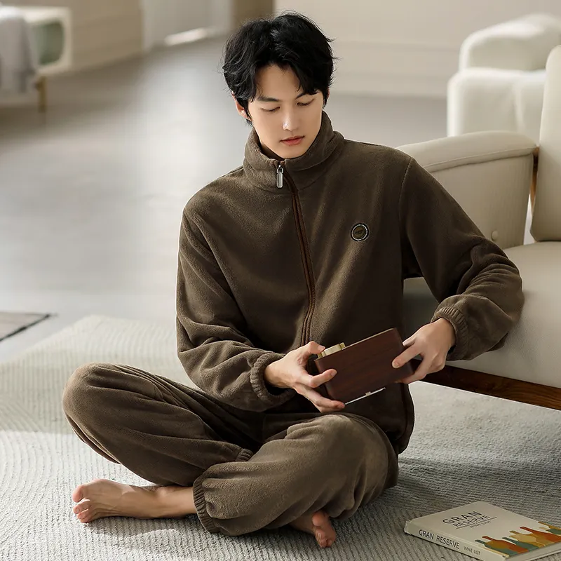 Floating Light Islands Pajama Set Men's-4