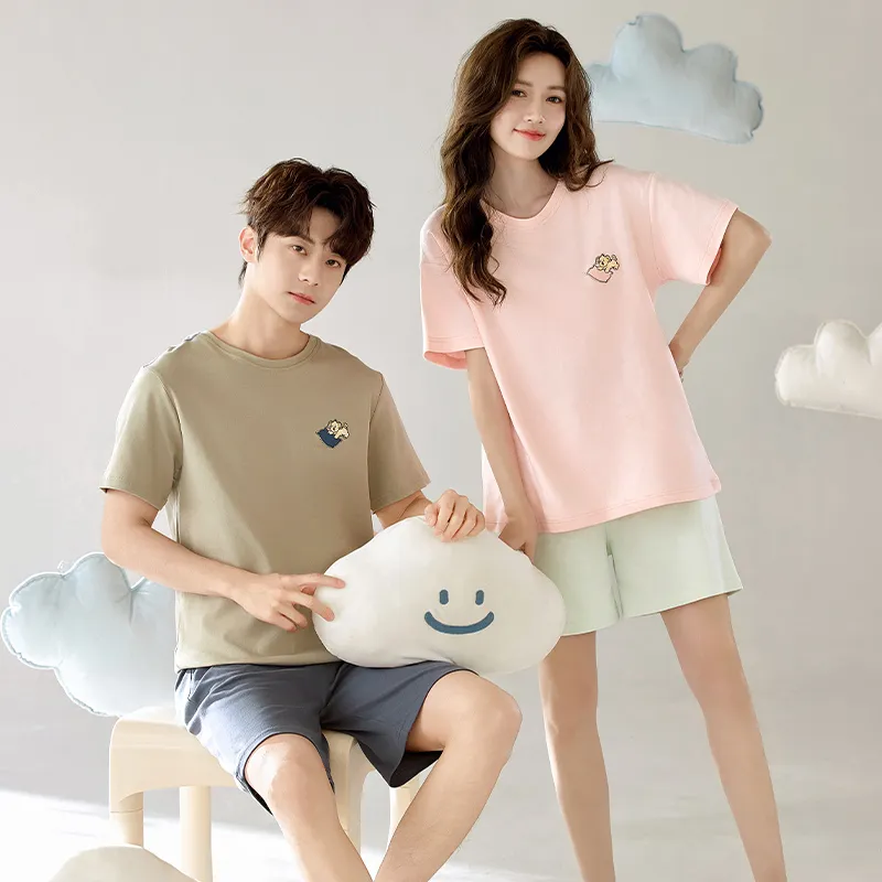 Floating Light Islands Pajama Set Unisex Two Piece Set-6