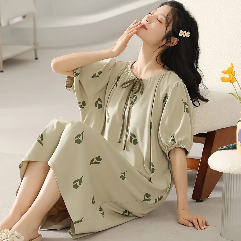 Floating Light Islands Nightgown Women's-6