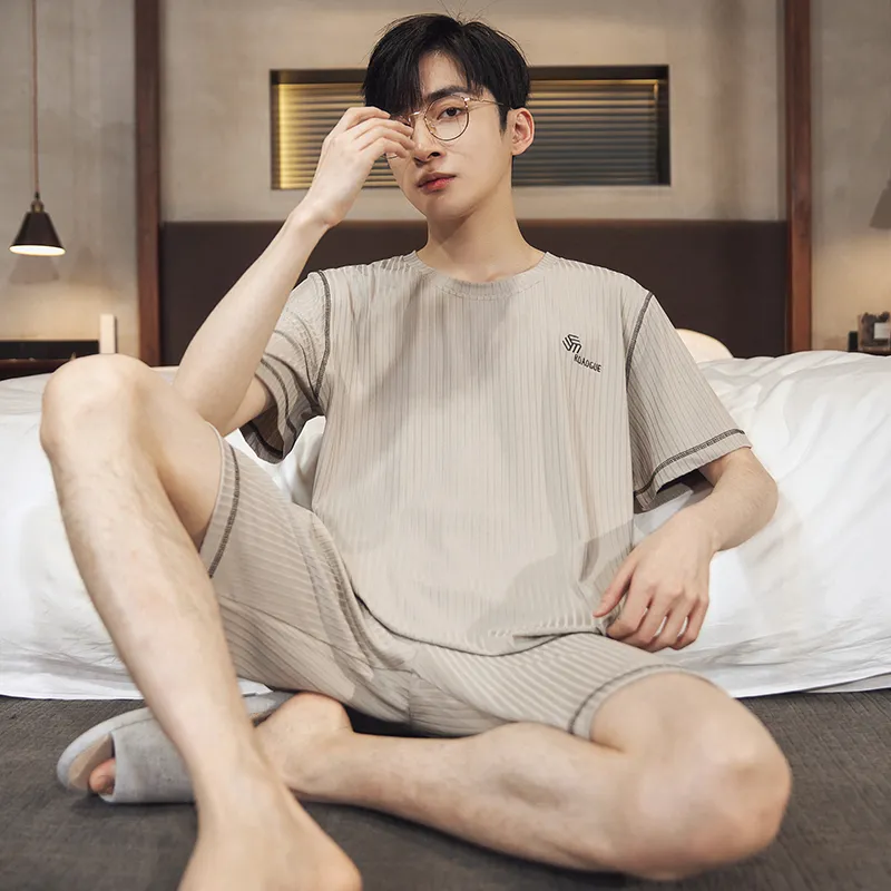 Floating Light Islands Pajama Set Men's-4