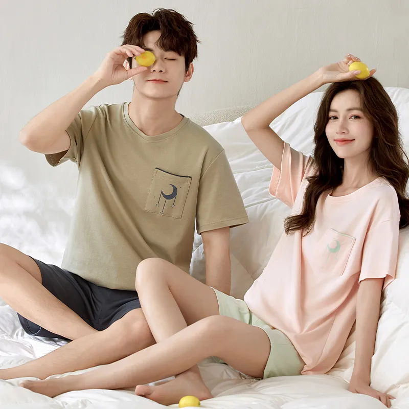Floating Light Islands Pajama Set Unisex Two Piece Set-5