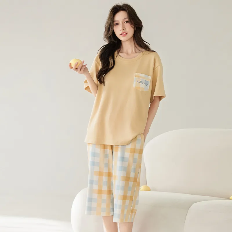 Floating Light Islands Pajama Set Women's-3