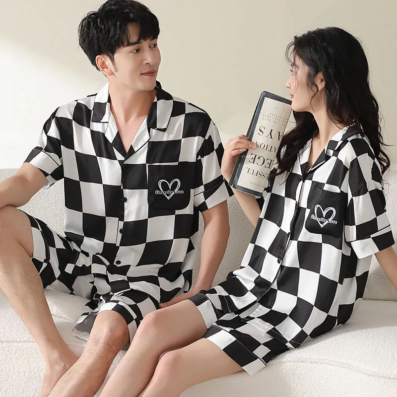 Floating Light Islands Pajama Set Unisex Gift Box Set Black-6