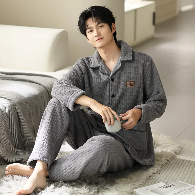 Floating Light Islands Pajama Set Men's-2