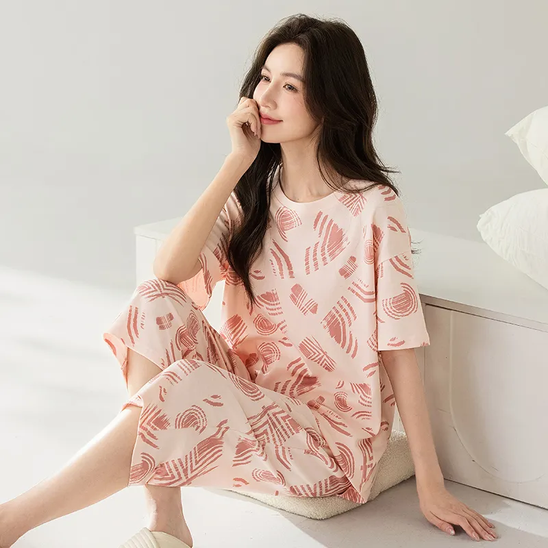 Floating Light Islands Pajama Set Women's-5