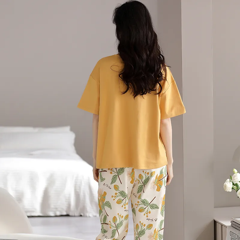 Floating light islands Women's Pajama Sets-0