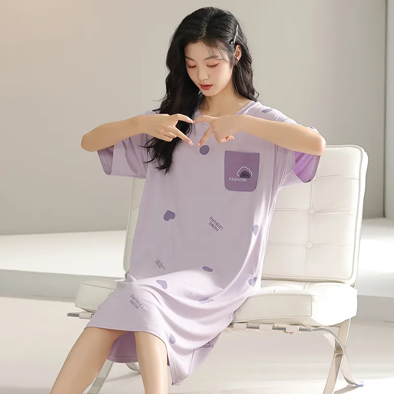 Floating Light Islands Nightgown Women's-1