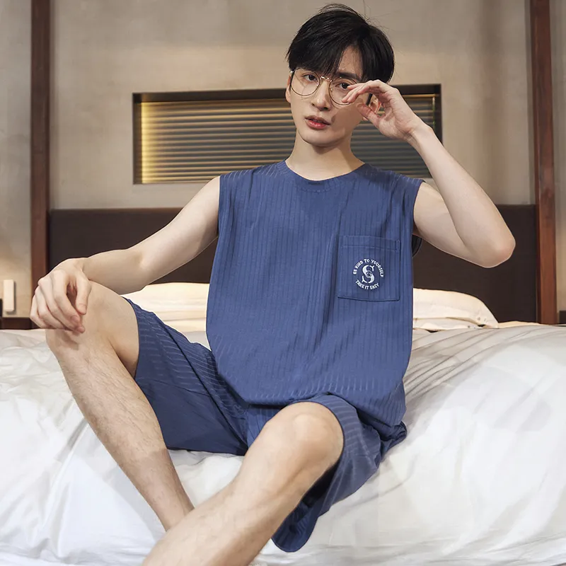 Floating Light Islands Pajama Set Men's-4