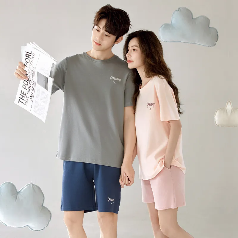 Floating Light Islands Pajama Set Unisex Image Color-2