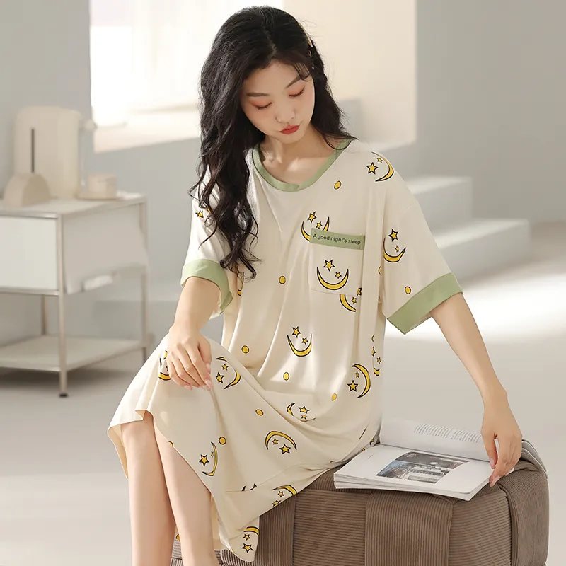 Floating Light Islands Nightgown Women's-2