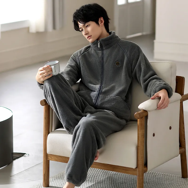 Floating Light Islands Pajama Set Men's-1