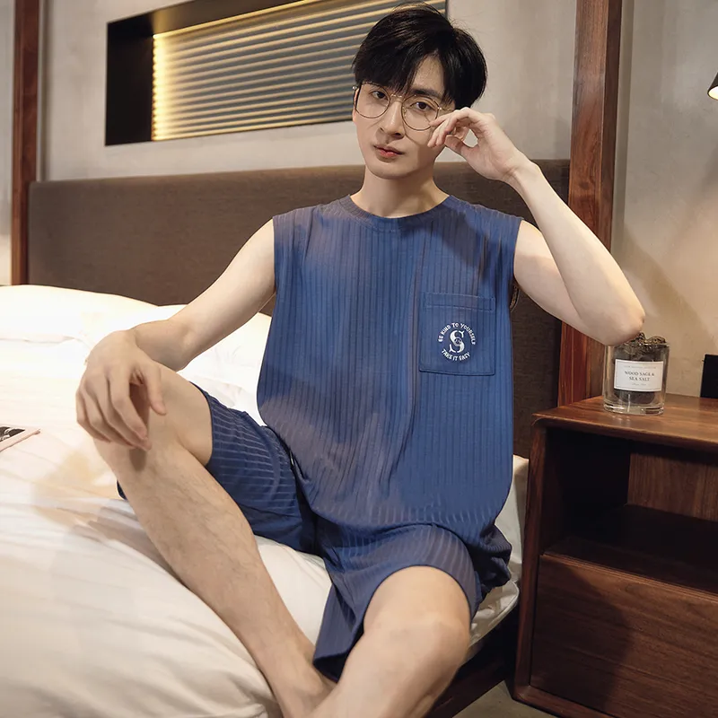 Floating Light Islands Pajama Set Men's-2