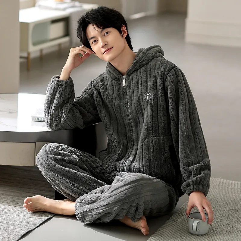 Floating Light Islands Pajama Set Men's-4