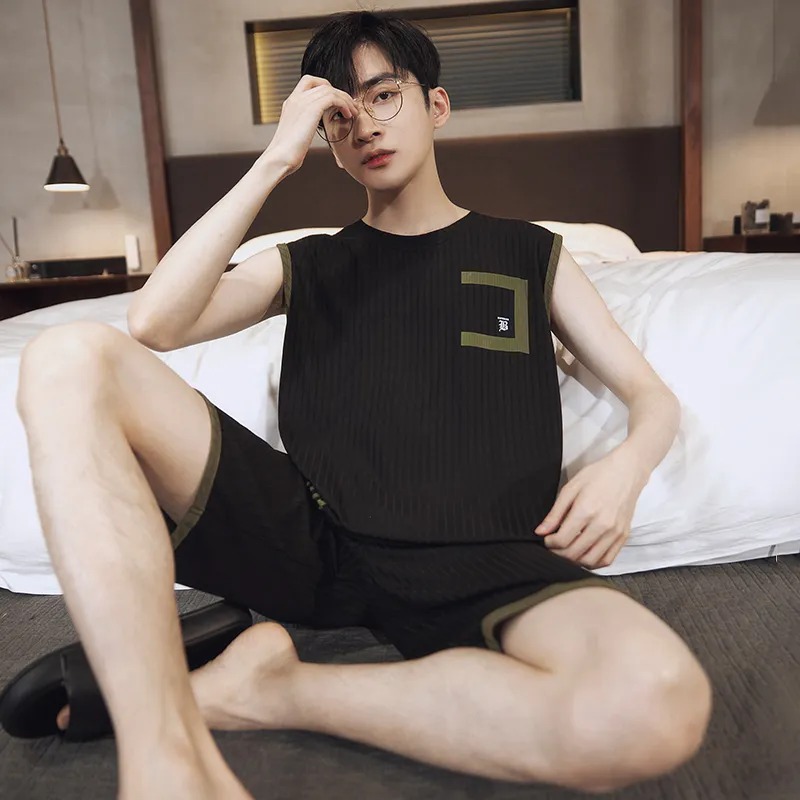 Floating Light Islands Pajama Set Men's-5