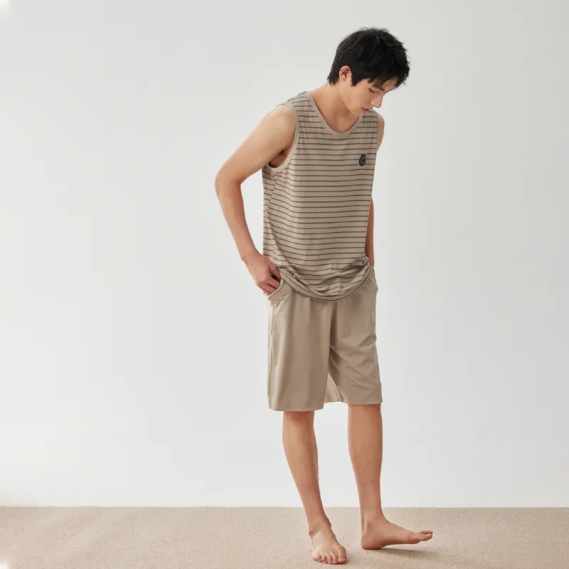 Floating light islands Men Pajama Gift Boxes-8