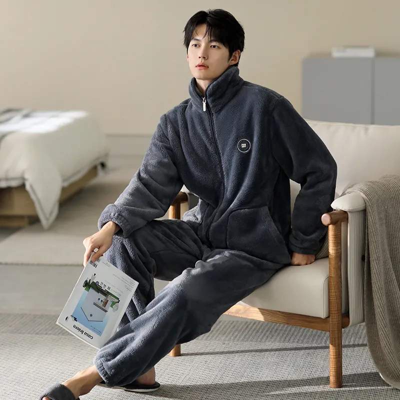 Floating Light Islands Pajama Set Men's-2