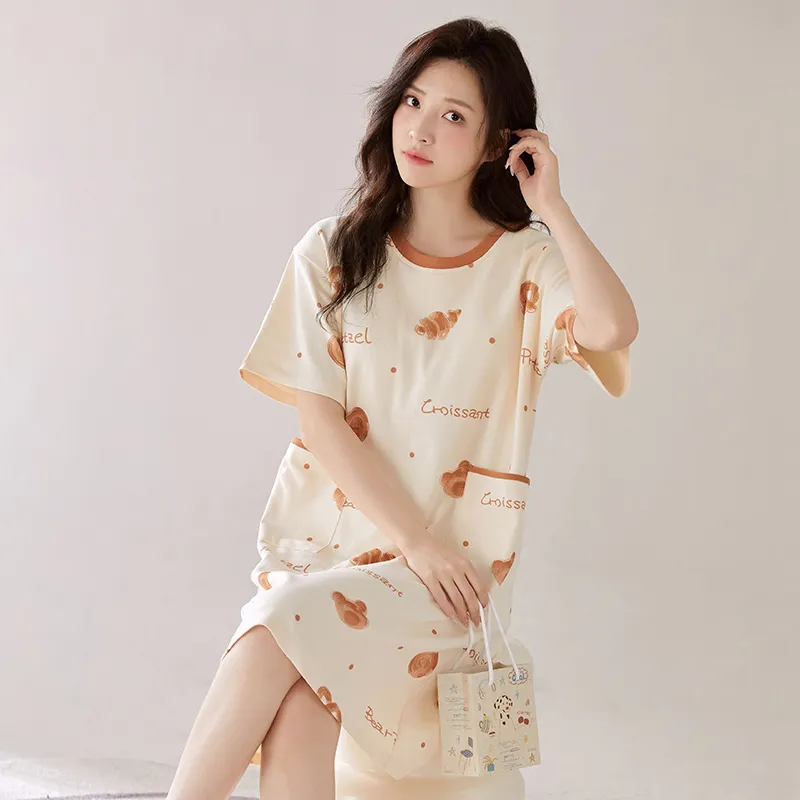 Floating Light Islands Nightgown Women's-4