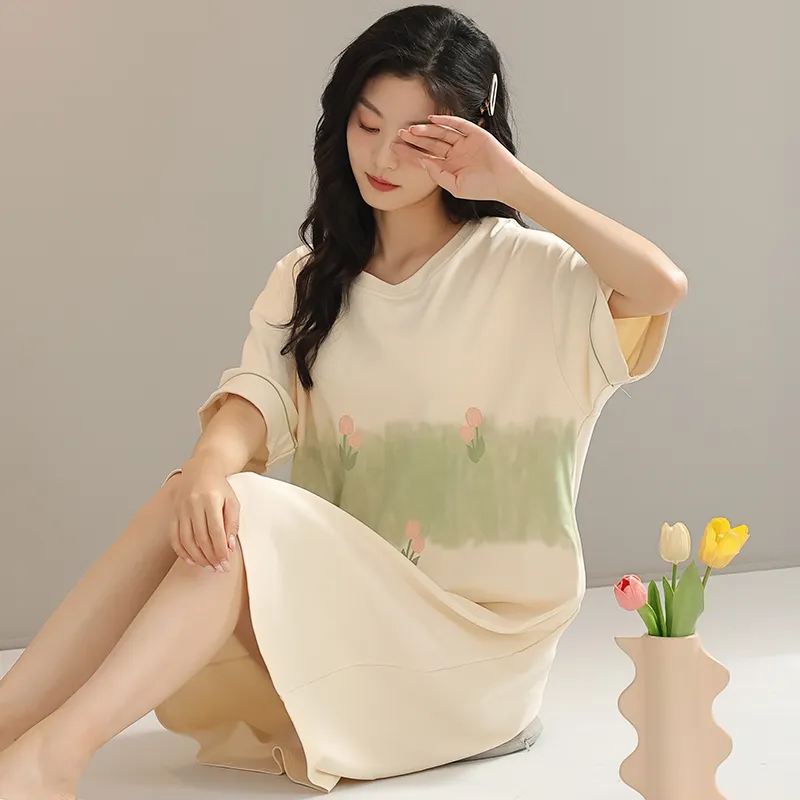Floating Light Islands Nightgown Women's-3