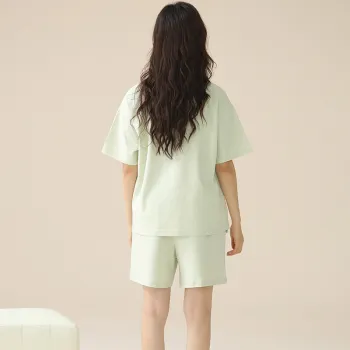 Floating Light Islands Pajama Set Women's Box Mint Green