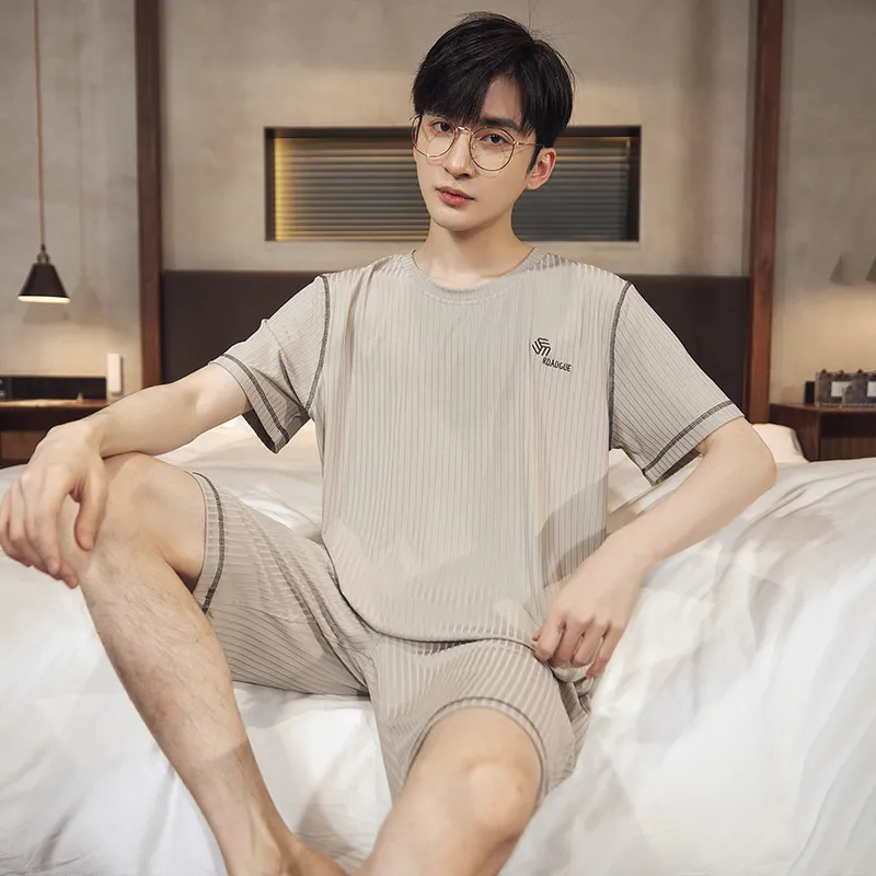 Floating Light Islands Pajama Set Men's-3