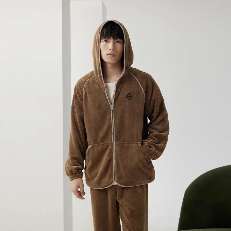 Floating light islands Men Pajama Sets-1