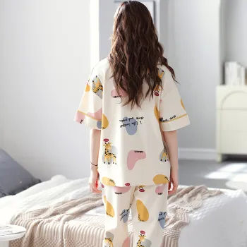 Floating light islands Women's Pajama Sets