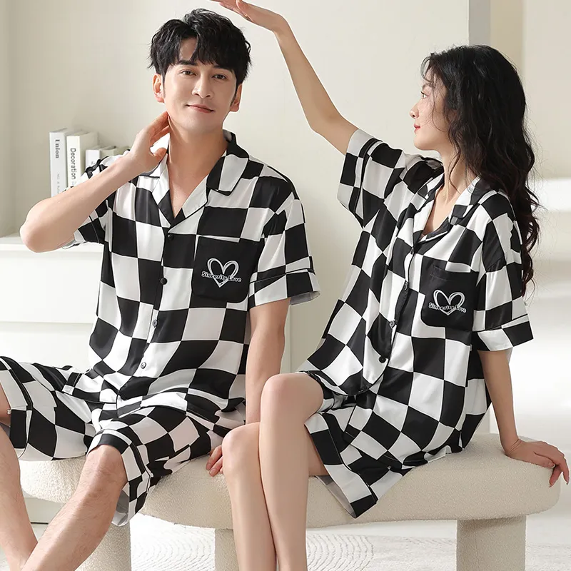 Floating Light Islands Pajama Set Unisex Gift Box Set Black-3