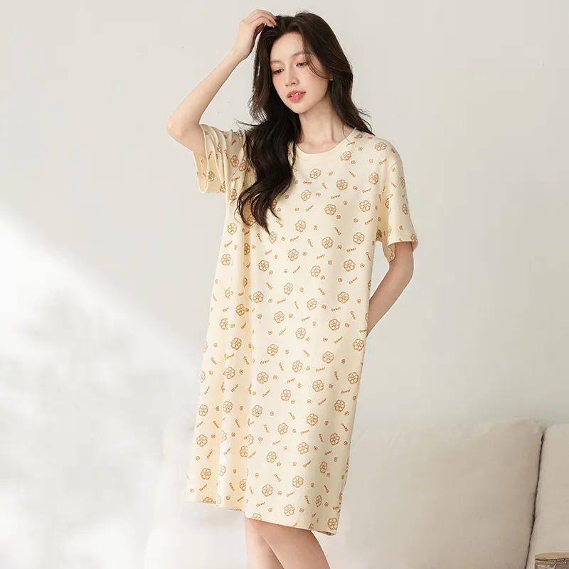 Floating Light Islands Nightgown Women's-1