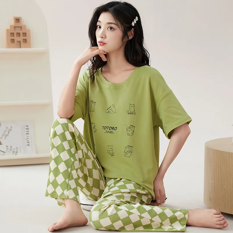 Floating Light Islands Pajama Set Women's-6